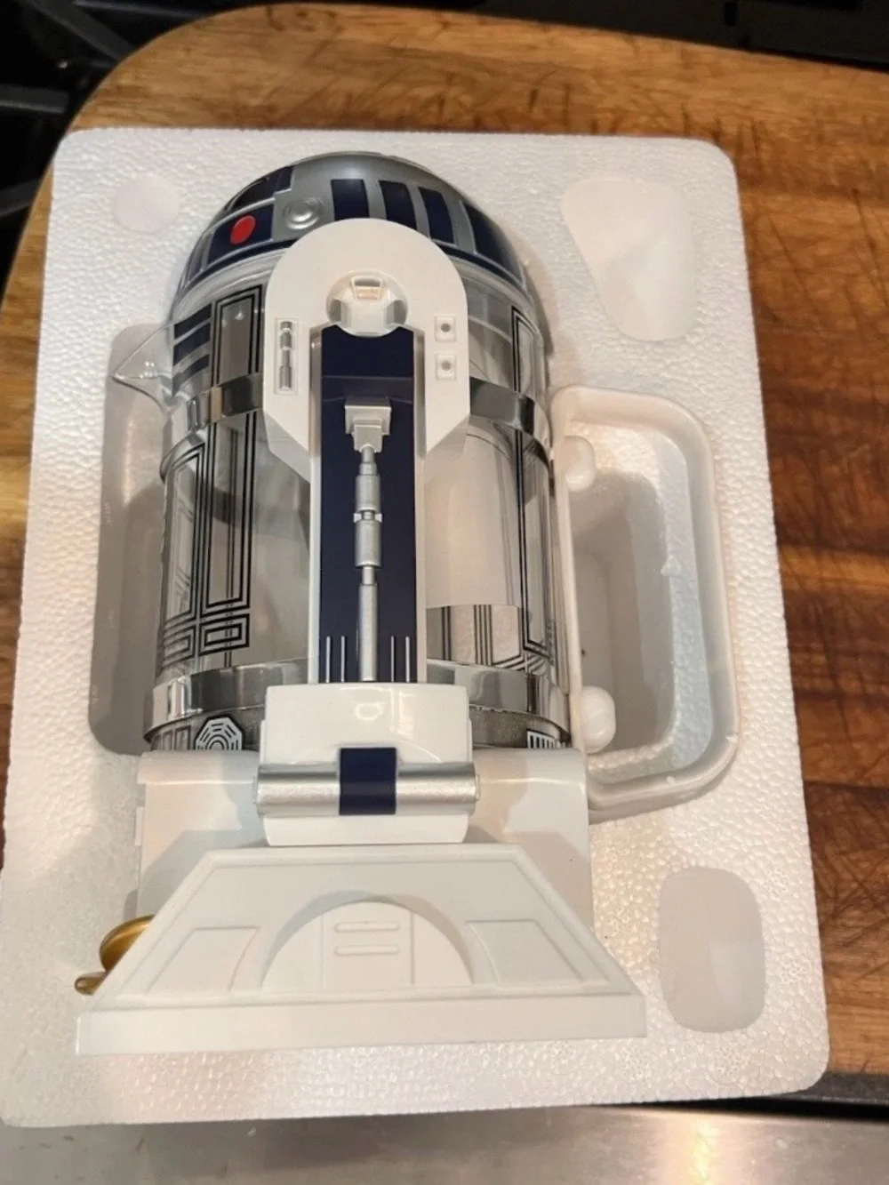 RARE-OUT-OF-PRODUCTION!! Star Wars R2-D2 French Press Coffee Maker